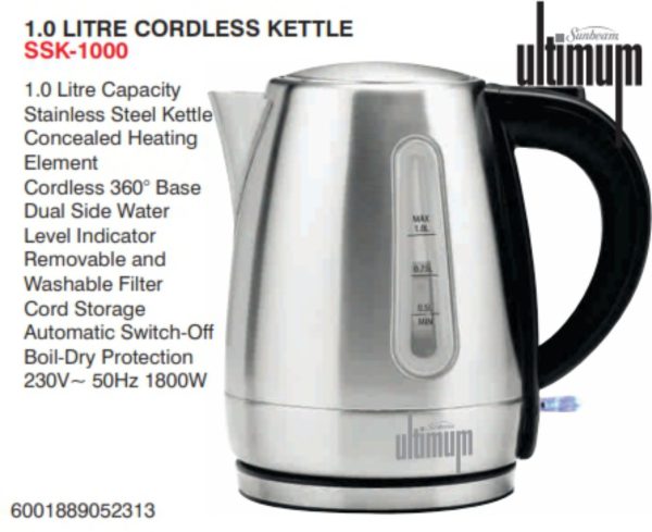 Mini Kettle 1L Sunbean