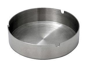 Stainless steel table ashtray