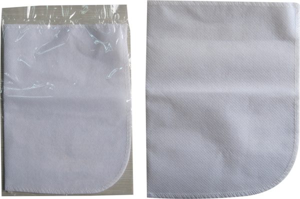 Shoe Mitt in flow wrap with branded label