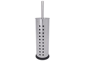 Stainless steel 'mirror finish' toilet brush 'high tech'